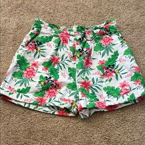 Disney Janie and Jack tropical shorts size 7
